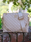 Ariana Crossbody (Nude Patent)