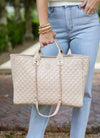 Melissa Tote Bag (Nude Patent)