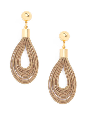 Rope Earrings (Tan)